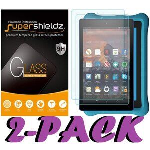 (2-PACK) FIRE HD 8 /FIRE HD 8 KIDS EDITION TABLET (2017) SCREEN PROTECTOR GLASS